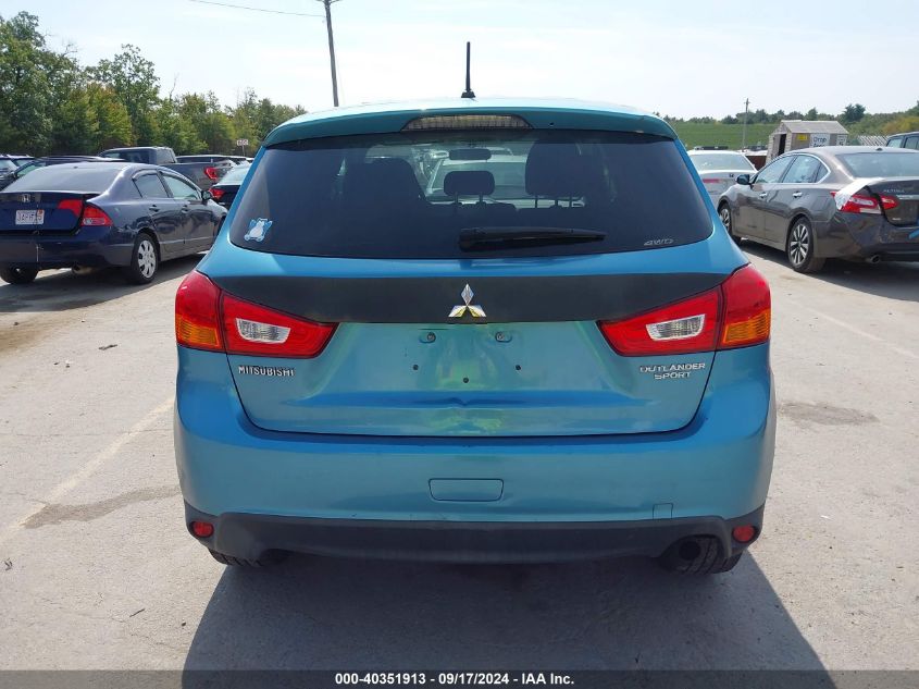 2013 Mitsubishi Outlander Sport Es VIN: 4A4AR3AU4DE002963 Lot: 40351913