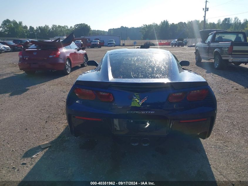 2017 Chevrolet Corvette Stingray Z51 1Lt VIN: 1G1YH2D76H5122299 Lot: 40351962