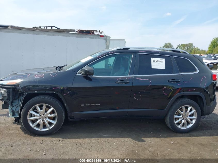 2015 Jeep Cherokee Limited VIN: 1C4PJMDS6FW778162 Lot: 40351969