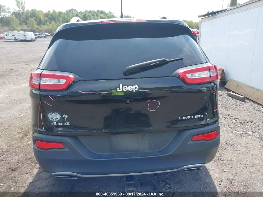 2015 Jeep Cherokee Limited VIN: 1C4PJMDS6FW778162 Lot: 40351969