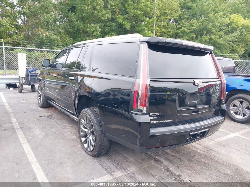 VIN 1GYS4KKJ8LR132433 2020 Cadillac Escalade, Esv 4... no.3