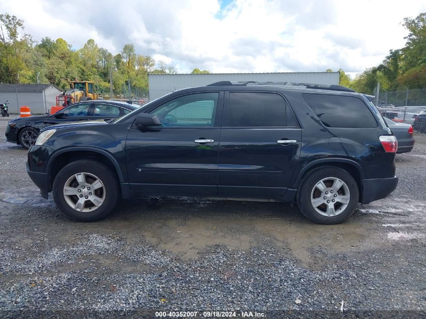 1GKLRLEDXAJ112949 2010 GMC Acadia Sle