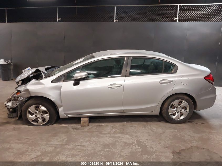 2HGFB2F51EH554817 2014 Honda Civic Lx