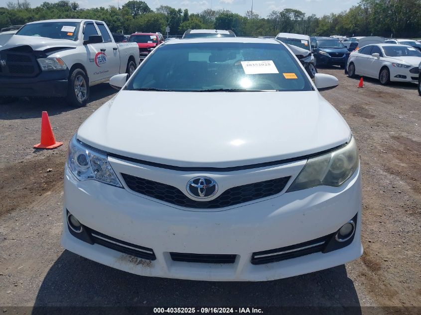 2014 Toyota Camry Se VIN: 4T1BF1FK6EU820925 Lot: 40352025