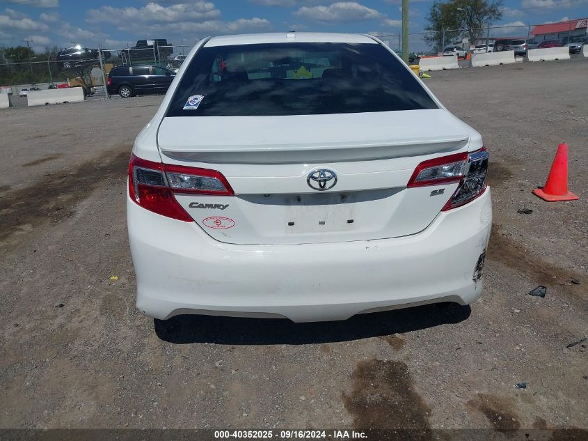 2014 Toyota Camry Se VIN: 4T1BF1FK6EU820925 Lot: 40352025