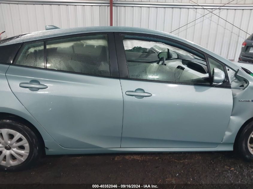 2020 Toyota Prius Le VIN: JTDKARFU6L3104208 Lot: 40352046