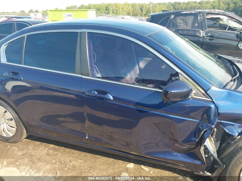 1HGCP2F39AA039141 2010 Honda Accord 2.4 Lx