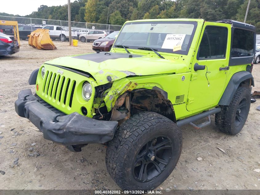 2013 Jeep Wrangler Sport VIN: 1C4AJWAG8DL521679 Lot: 40352082