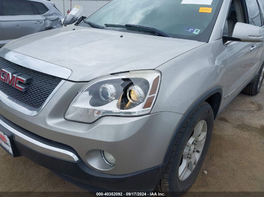 1GKEV23787J167940 2007 GMC Acadia Slt-1