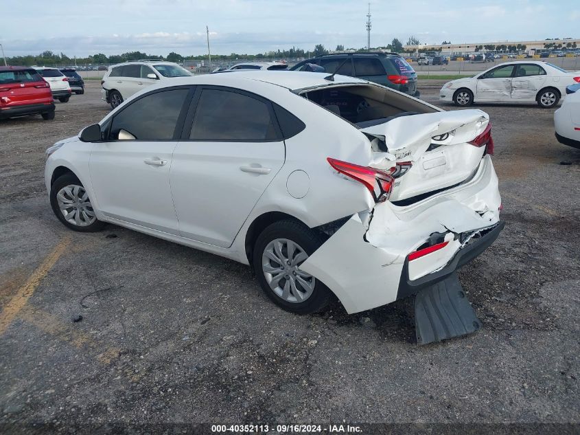 2021 HYUNDAI ACCENT 1.6L I-4 DI, DOHC, V(VIN: 3KPC24A60ME134182
