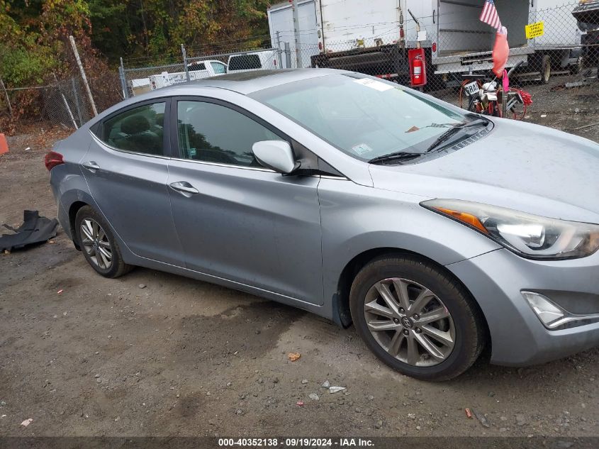 2015 Hyundai Elantra Se VIN: 5NPDH4AE5FH569837 Lot: 40352138