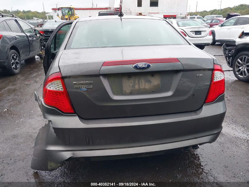 2012 Ford Fusion Se VIN: 3FAHP0HA9CR293810 Lot: 40352141