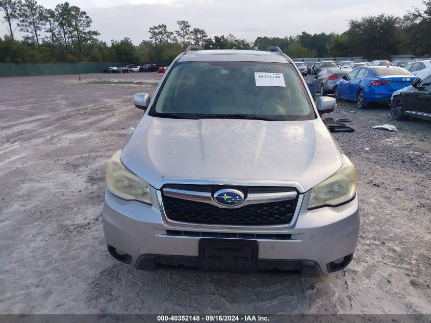 2014 Subaru Forester 2.5I Touring VIN: JF2SJAPC3EH550590 Lot: 40352148