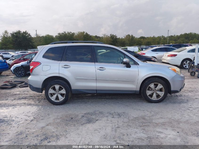 2014 Subaru Forester 2.5I Touring VIN: JF2SJAPC3EH550590 Lot: 40352148