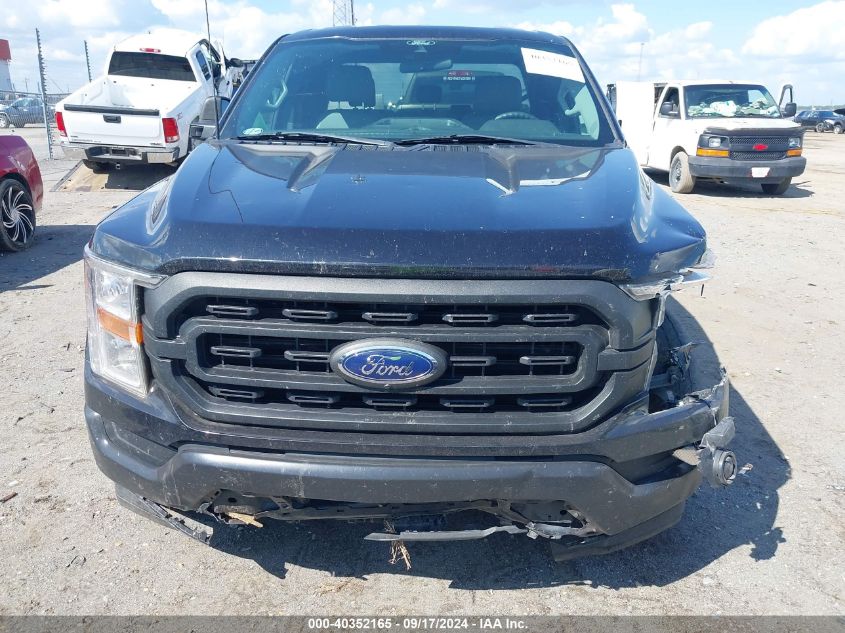 2021 Ford F-150 Xl VIN: 1FTEX1CP9MKE73423 Lot: 40352165