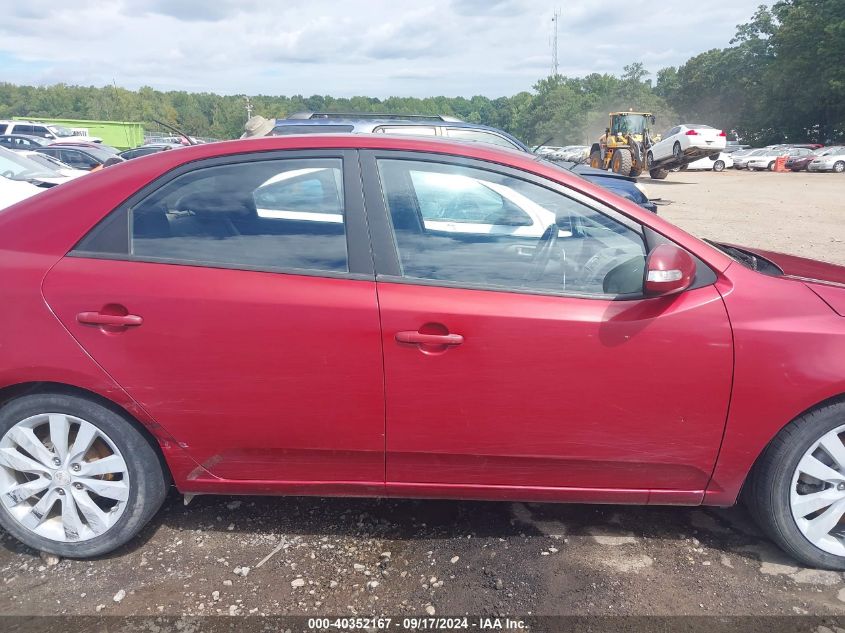 2010 Kia Forte Sx VIN: KNAFW4A32A5064843 Lot: 40352167