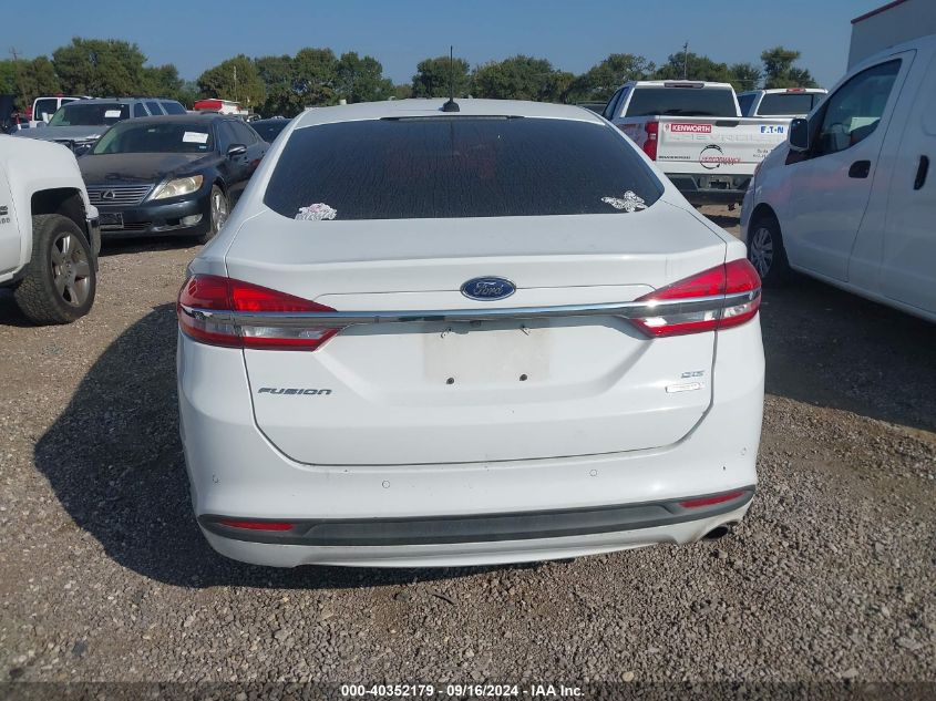 2017 Ford Fusion Se VIN: 3FA6P0HD9HR145584 Lot: 40352179