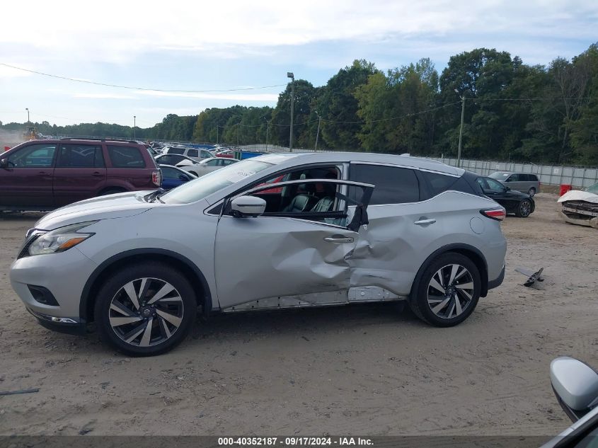 5N1AZ2MG0HN143263 2017 Nissan Murano S/Sl/Sv/Platinum