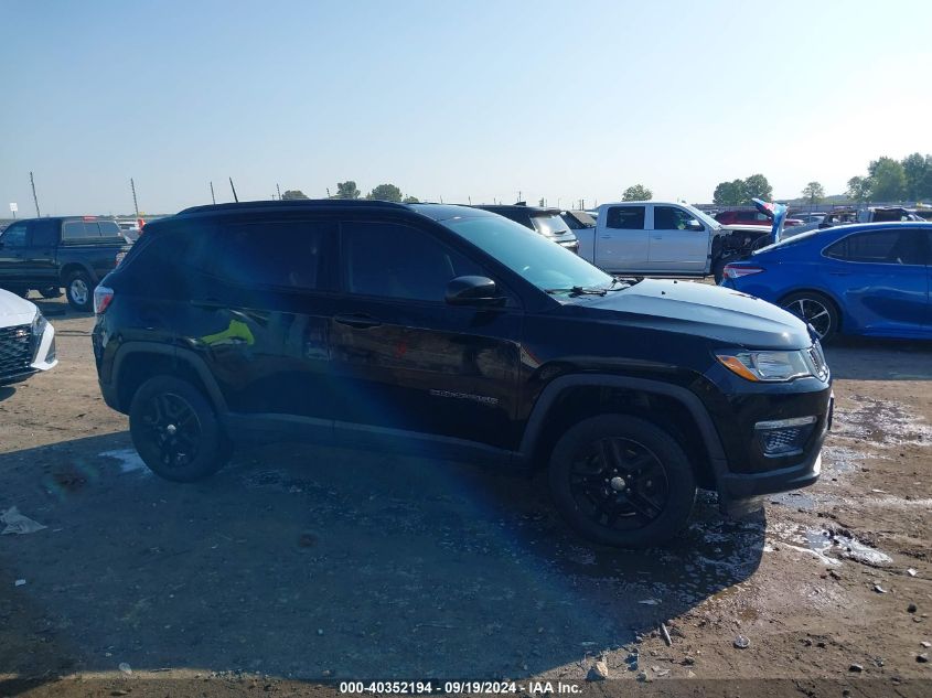 2018 Jeep Compass Sport 4X4 VIN: 3C4NJDAB1JT192141 Lot: 40352194