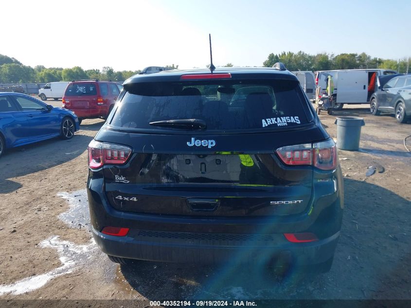 2018 Jeep Compass Sport 4X4 VIN: 3C4NJDAB1JT192141 Lot: 40352194