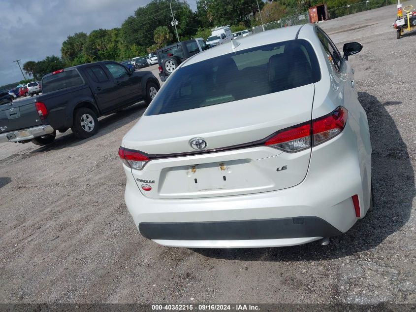 2020 Toyota Corolla Le VIN: JTDEPRAE0LJ073917 Lot: 40352215