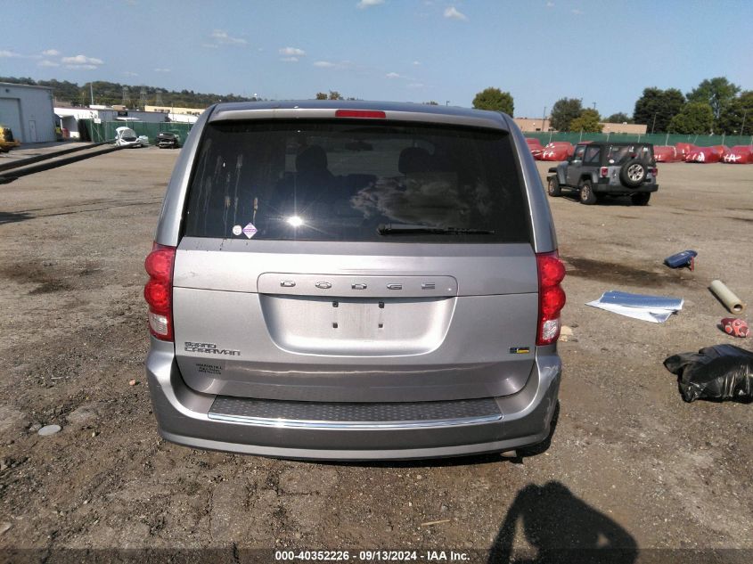 2014 Dodge Grand Caravan Se VIN: 2C4RDGBG1ER152011 Lot: 40352226