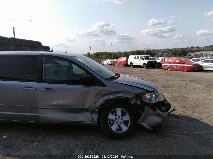 2014 Dodge Grand Caravan Se VIN: 2C4RDGBG1ER152011 Lot: 40352226