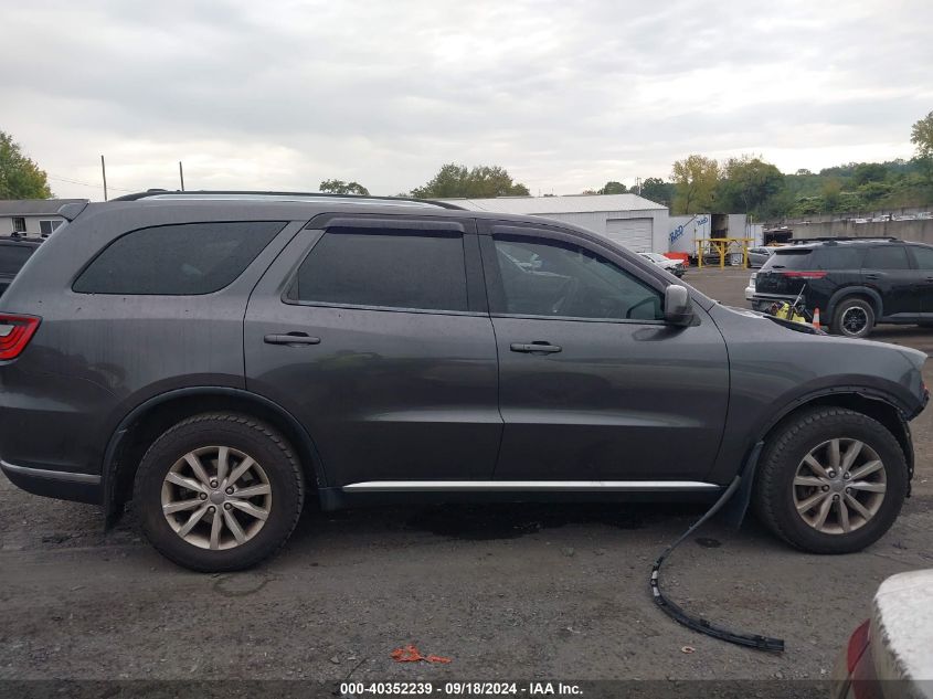 2015 Dodge Durango Sxt VIN: 1C4RDJAG8FC185919 Lot: 40352239