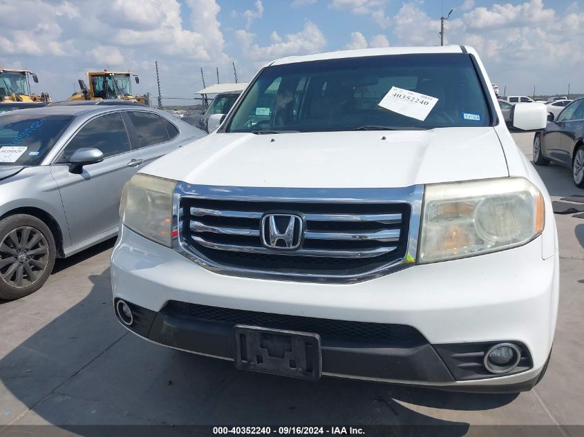 2013 Honda Pilot Ex-L VIN: 5FNYF3H57DB025181 Lot: 40352240