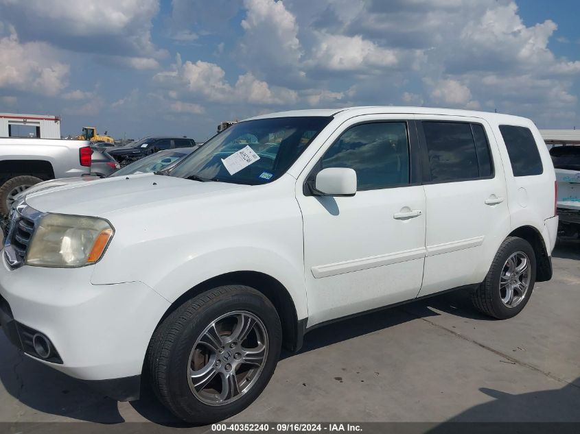 2013 Honda Pilot Ex-L VIN: 5FNYF3H57DB025181 Lot: 40352240