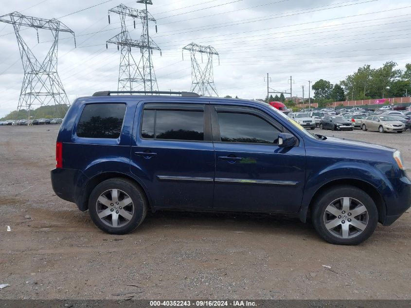 2014 Honda Pilot Touring VIN: 5FNYF4H99EB043269 Lot: 40352243