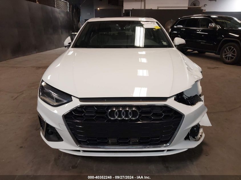 2021 Audi A4 Premium 45 Tfsi S Line Quattro S Tronic VIN: WAUDAAF44MN005142 Lot: 40352248