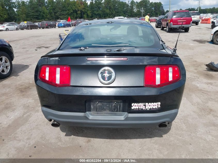 2012 Ford Mustang V6 Premium VIN: 1ZVBP8AMXC5200599 Lot: 40352254