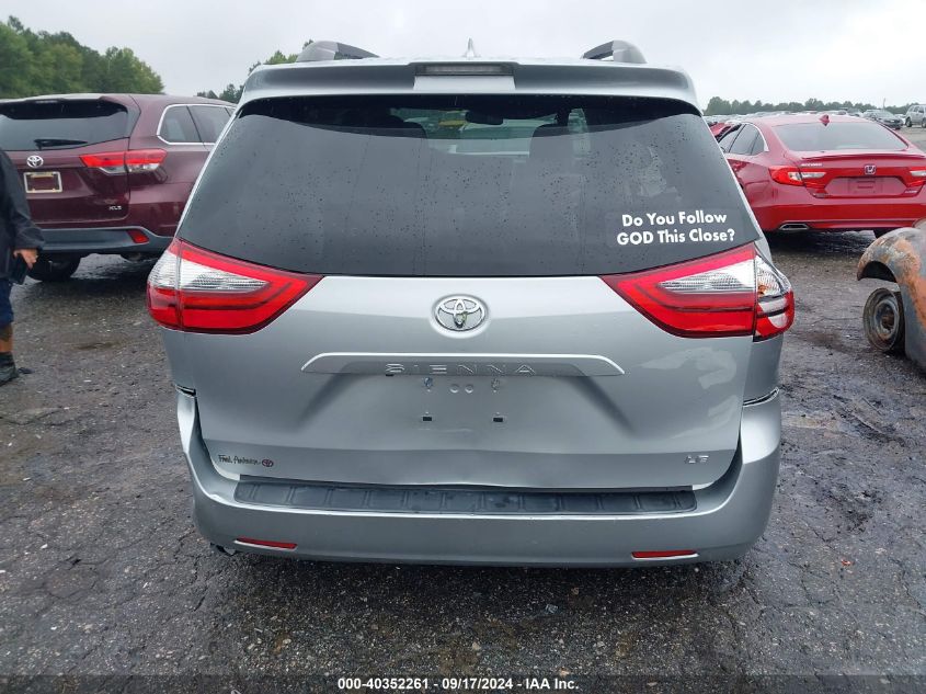 2020 Toyota Sienna Le VIN: 5TDKZ3DC4LS081915 Lot: 40352261