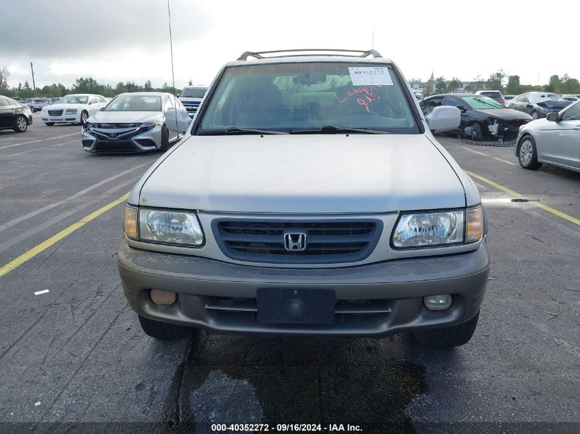 2002 Honda Passport Ex/Lx VIN: 4S6DM58W824403430 Lot: 40352272