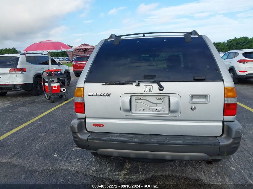 2002 Honda Passport Ex/Lx VIN: 4S6DM58W824403430 Lot: 40352272