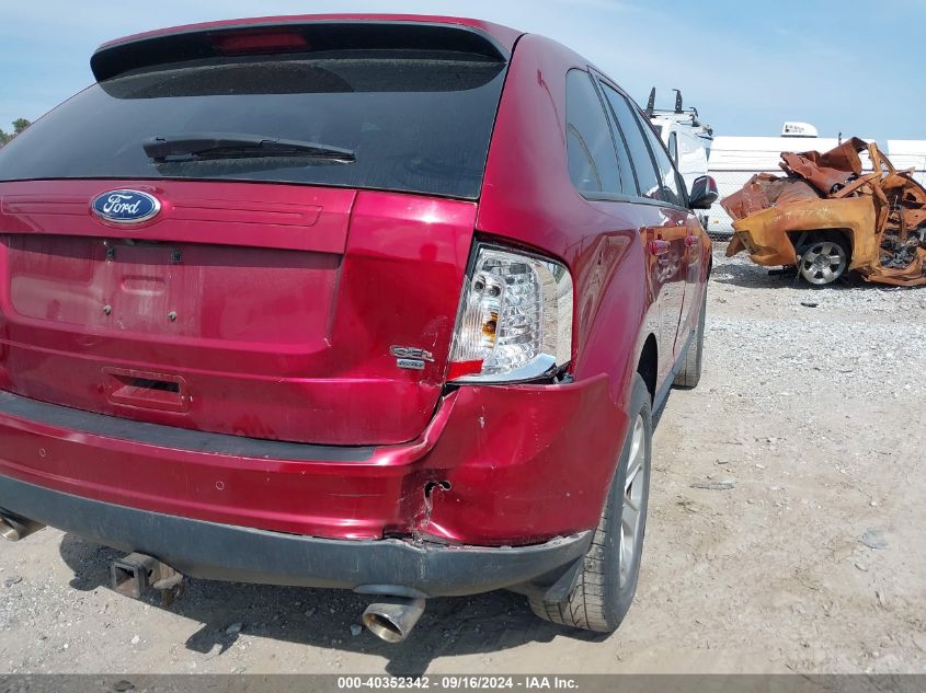 2013 Ford Edge Sel VIN: 2FMDK4JC6DBB49198 Lot: 40352342