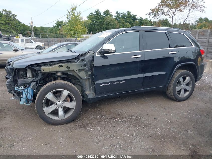 2015 Jeep Grand Cherokee Overland VIN: 1C4RJFCG5FC951219 Lot: 40352360