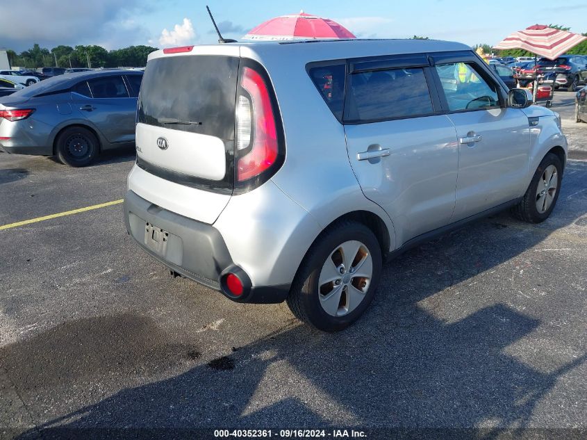 2014 Kia Soul VIN: KNDJN2A22E7704846 Lot: 40352361