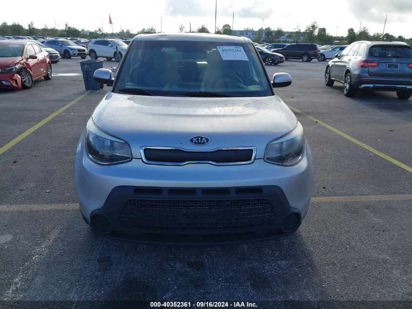 2014 Kia Soul VIN: KNDJN2A22E7704846 Lot: 40352361