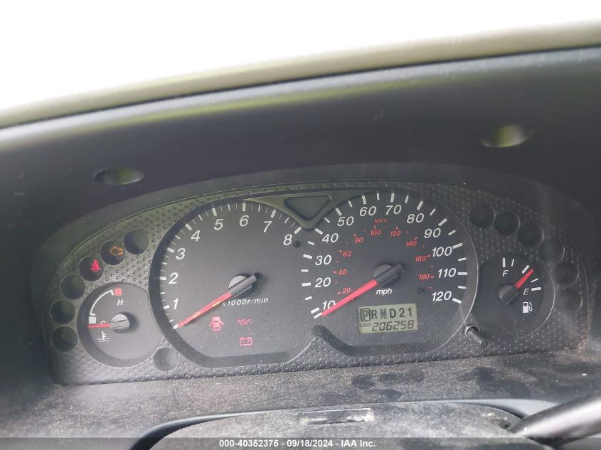 4F2YU08182KM56887 2002 Mazda Tribute Es V6/Lx V6