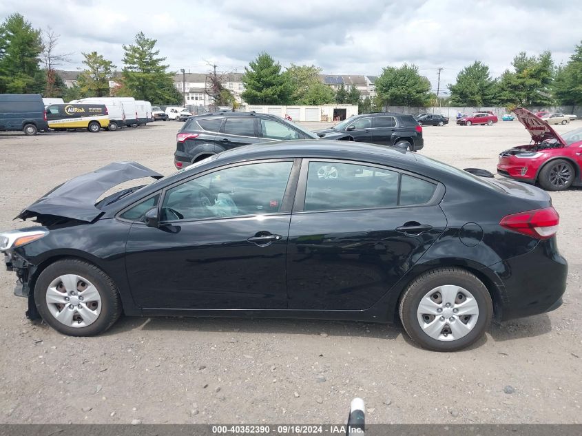 2018 Kia Forte Lx VIN: 3KPFK4A79JE192244 Lot: 40352390