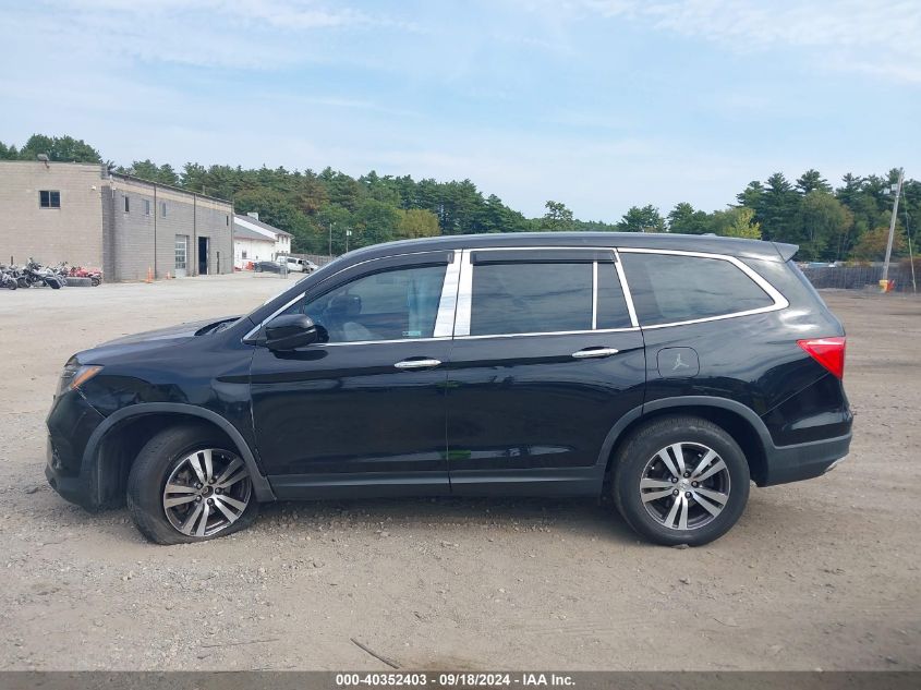 2018 Honda Pilot Ex VIN: 5FNYF6H38JB054359 Lot: 40352403