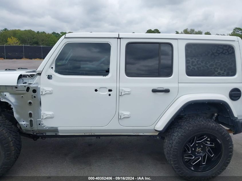 2021 Jeep Wrangler Unlimited Sahara Altitude 4X4 VIN: 1C4HJXEN6MW668546 Lot: 40352406