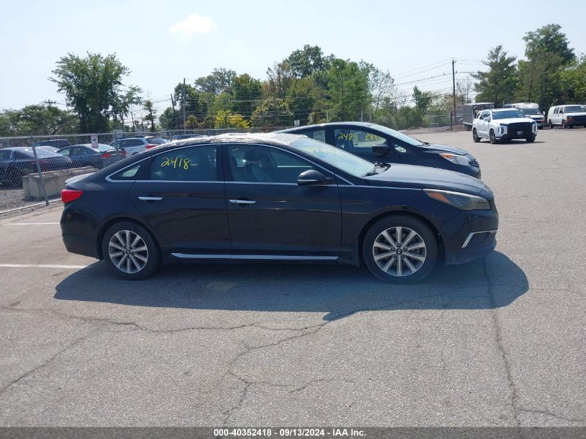 2016 HYUNDAI SONATA LIMITED - 5NPE34AF9GH289741