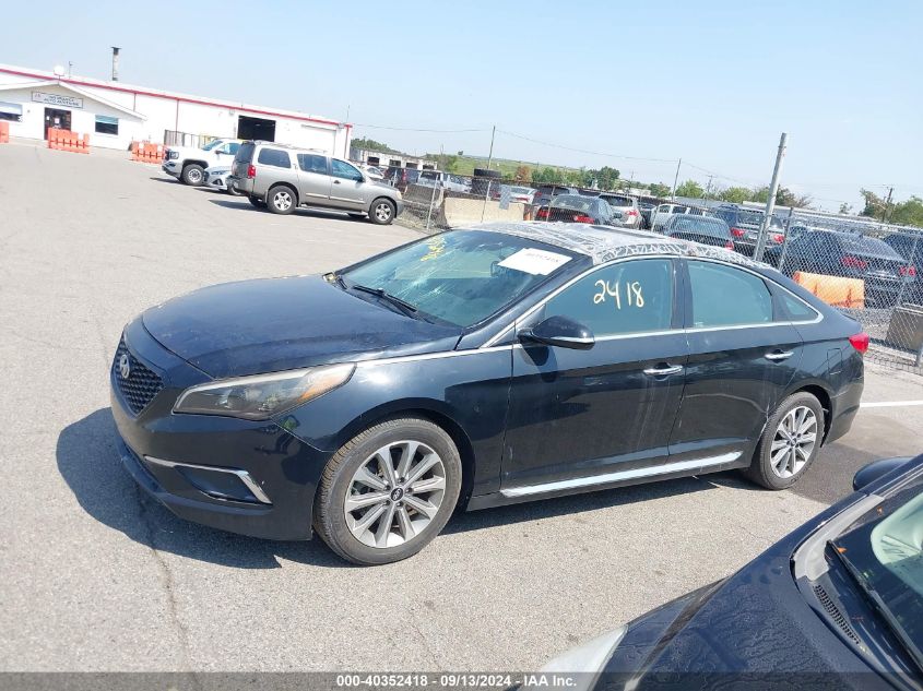 2016 Hyundai Sonata Limited VIN: 5NPE34AF9GH289741 Lot: 40352418