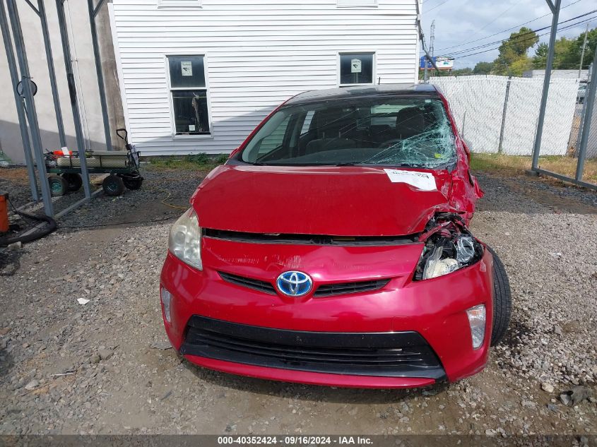 2013 Toyota Prius Three VIN: JTDKN3DU8D1722602 Lot: 40352424