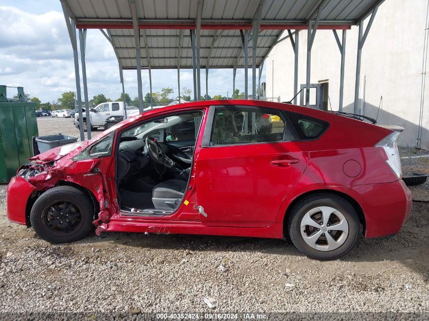 JTDKN3DU8D1722602 2013 Toyota Prius Three