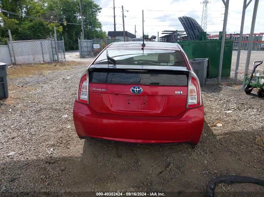 JTDKN3DU8D1722602 2013 Toyota Prius Three