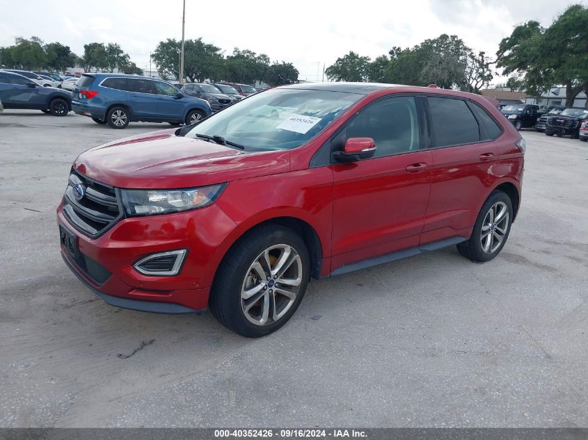 2FMTK4APXFBB67754 2015 FORD EDGE - Image 2